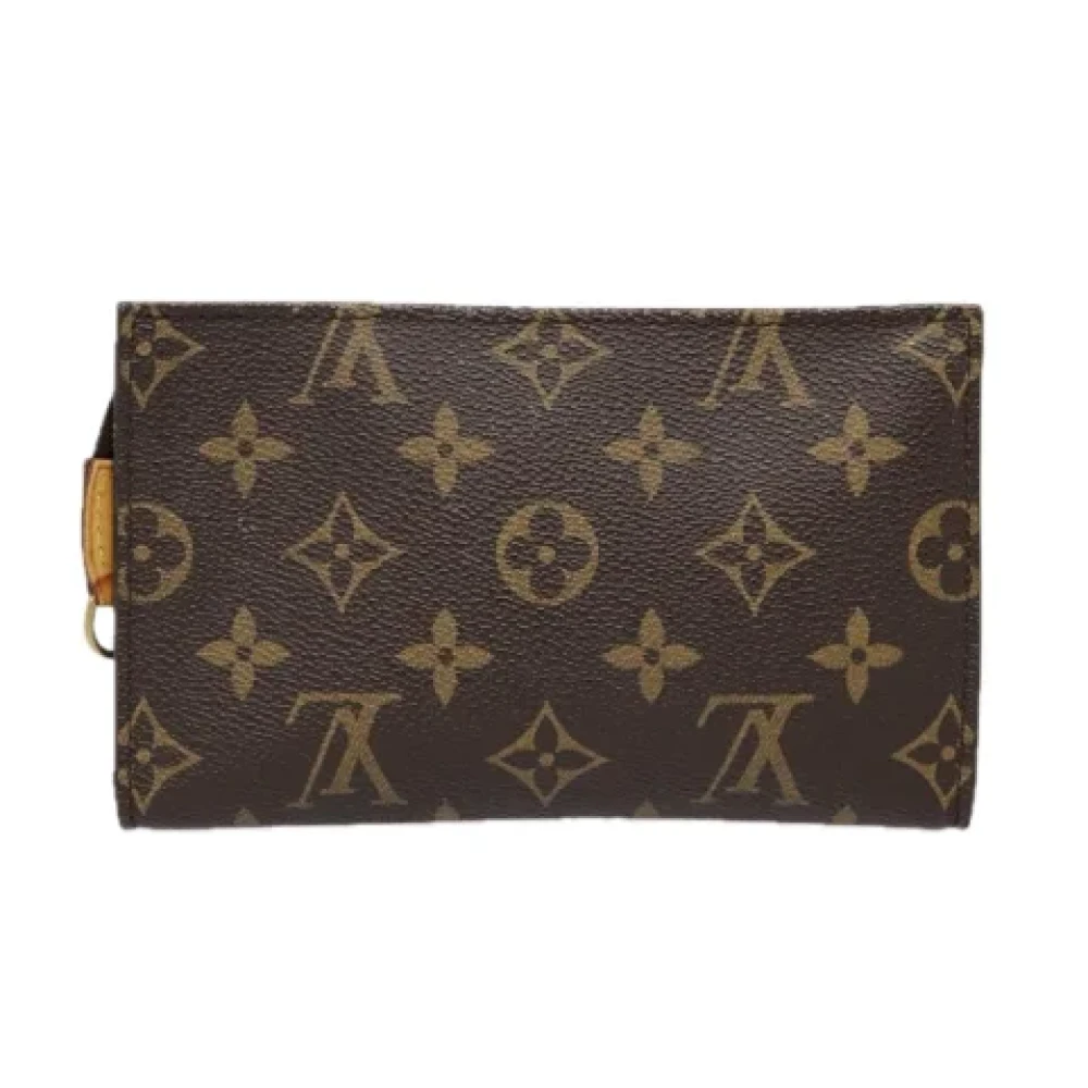 Louis Vuitton Vintage Pre-owned Canvas pouches Brown Dames