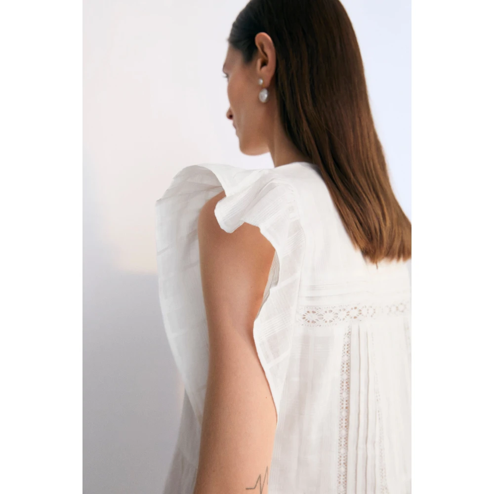 The New Society Corfu Jurk White Dames