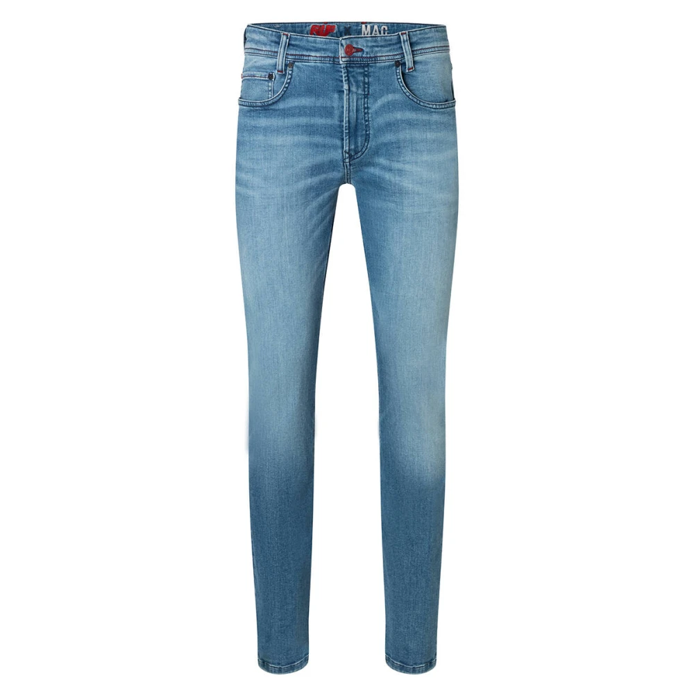 MAC Vintage Stijl Denim Jeans Blue Heren