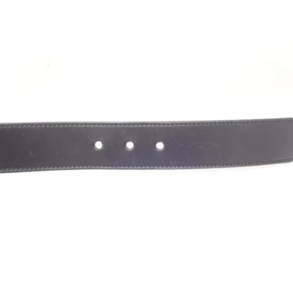 Gucci Vintage Pre-owned Leather belts Black Dames