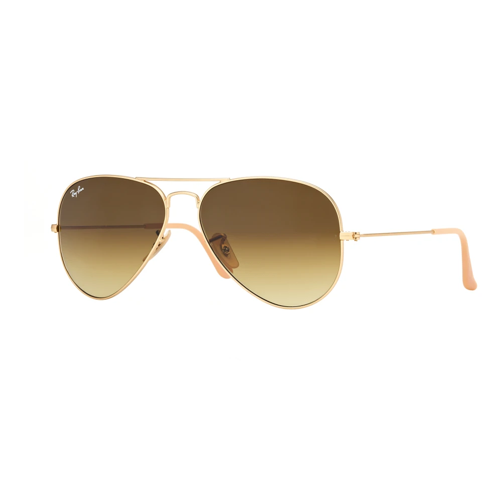 Ray - Ban Unisex Gold/Brown Rb3025 Aviator 112/85 Sunglasses Metal Pilot Normal Shaded - Image 3
