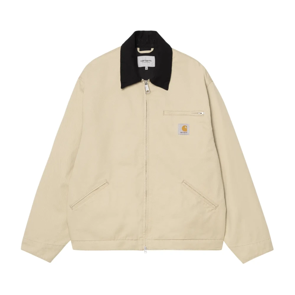 Carhartt Wip Men's Beige Og Detroit Jacket - Skateboarding - L - Sport