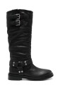 black-leather-mid-calf-boots