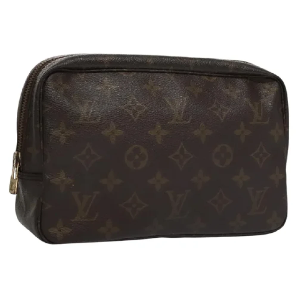 Louis Vuitton Vintage Pre-owned Canvas clutches Brown Dames