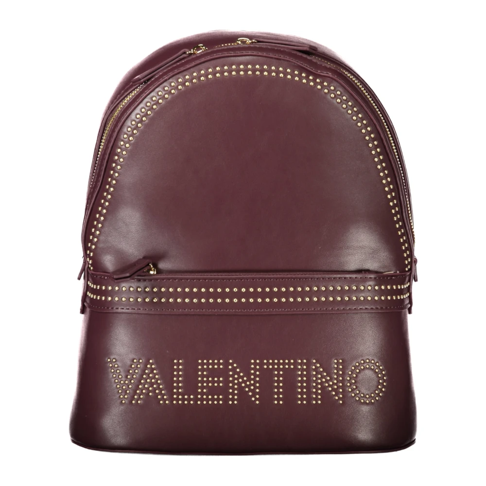 Valentino by Mario Valentino Rode Rugzak met Verstelbare Banden Red Dames