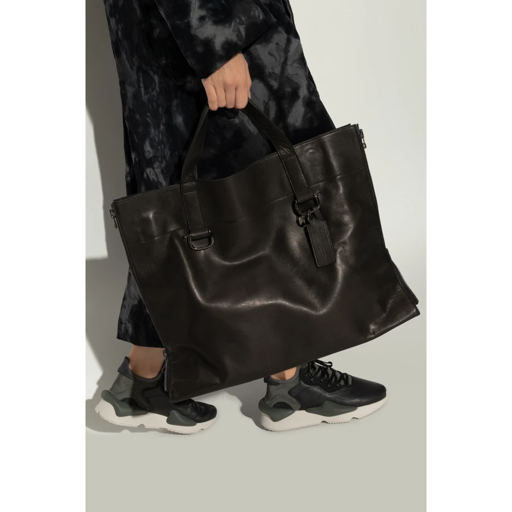 Yohji Yamamoto Shopper tas uit de Discord collectie Black Unisex