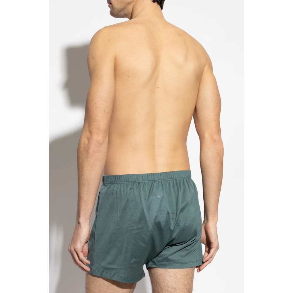 Hanro Boxers Sporty Green Heren