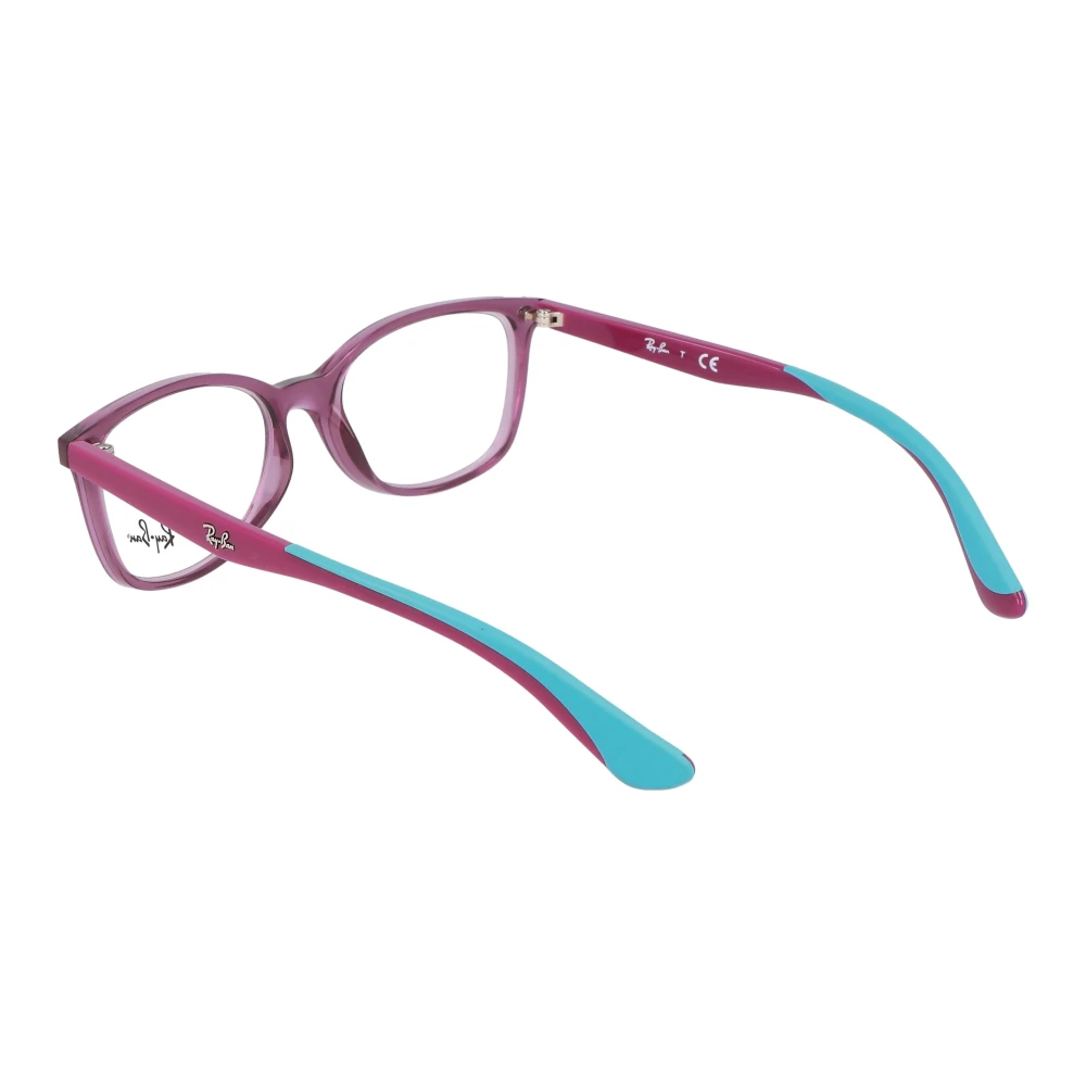 Ray-Ban Vierkante Brilmonturen Red Unisex