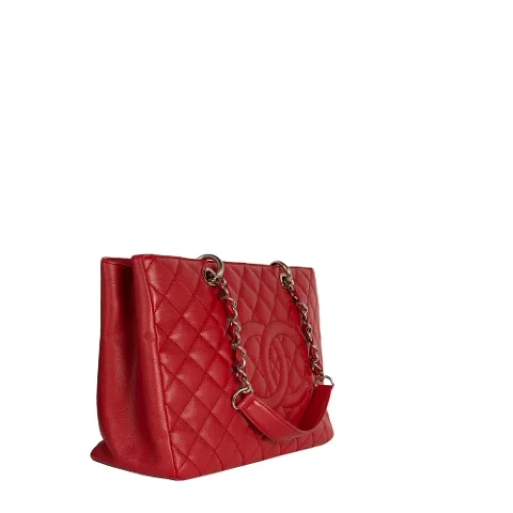 Chanel Vintage Pre-owned Leather chanel-bags Red Dames
