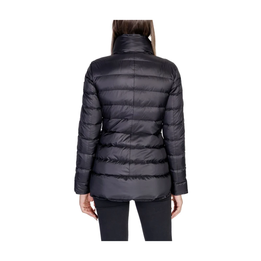 Peuterey Zwarte Jassen en Mantels Gerecycled Polyester Black Dames