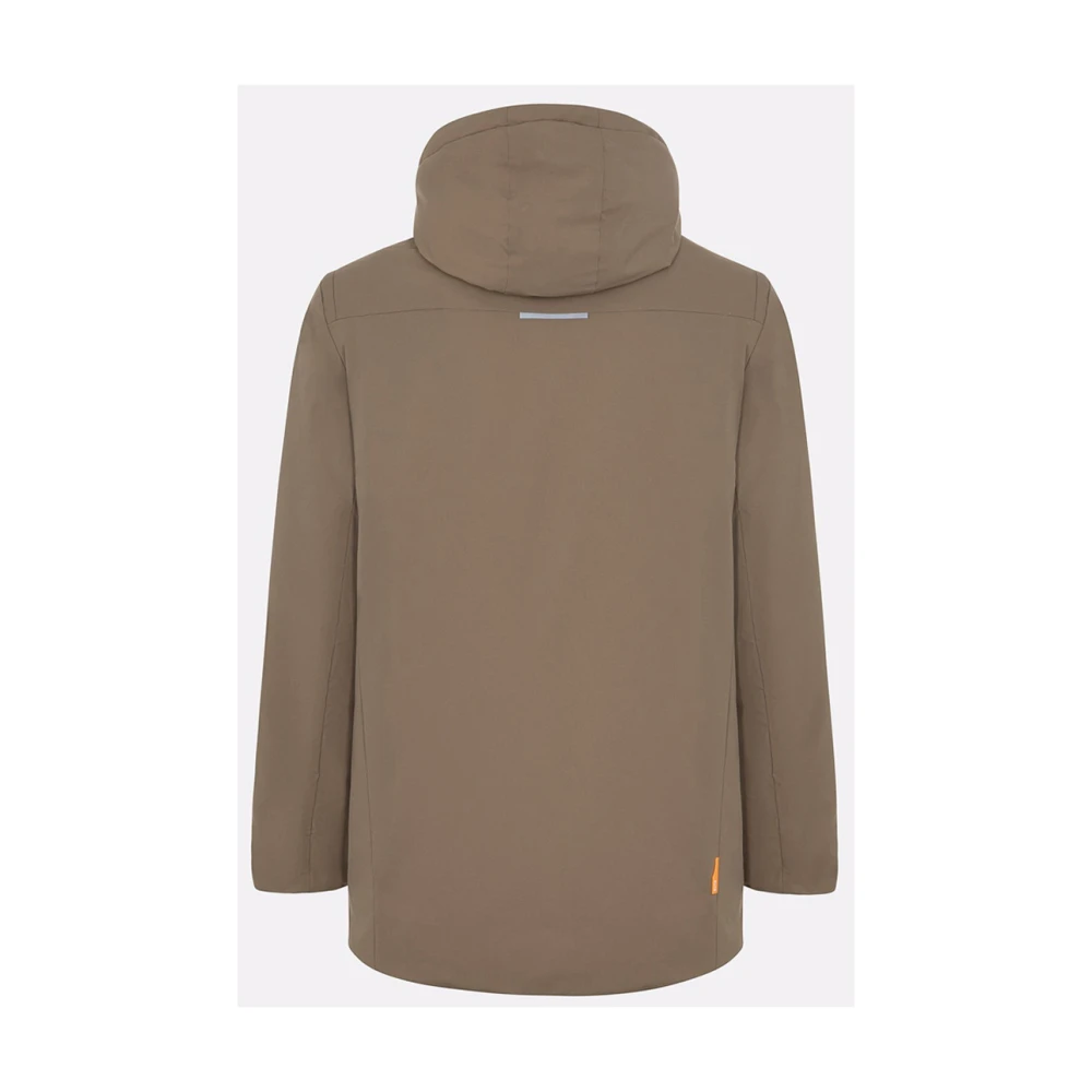 Suns Parka met bontvoering van hoge kwaliteit Beige Heren