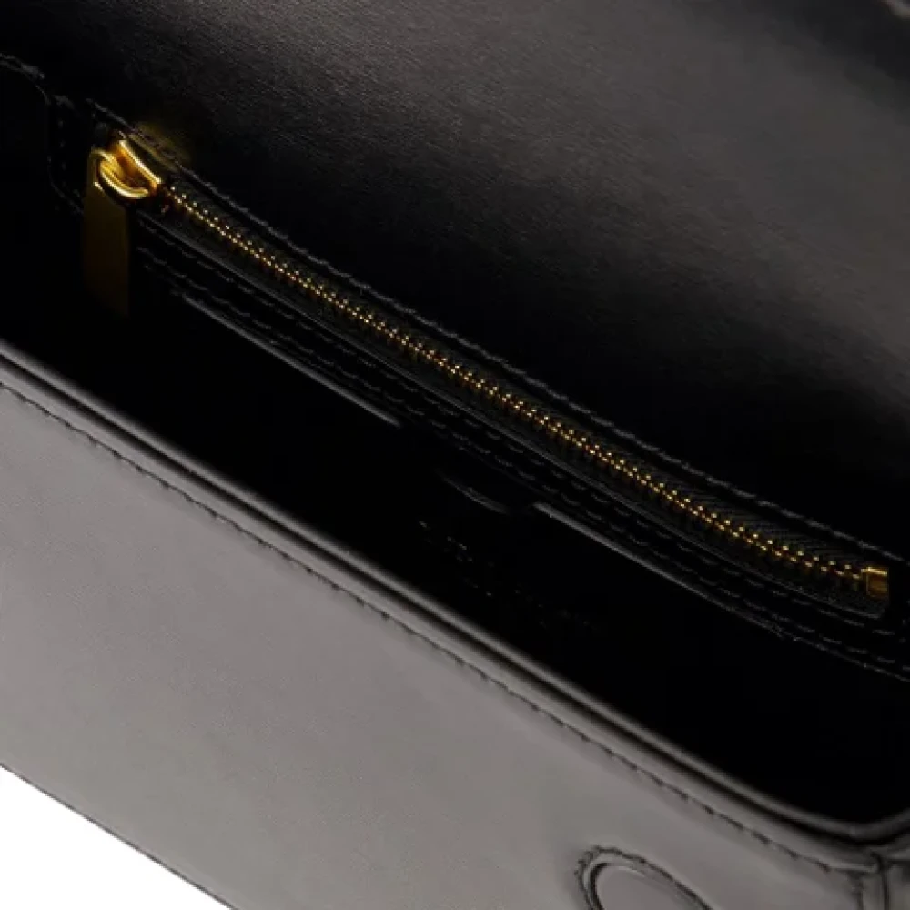 Off White Leather shoulder-bags Black Dames