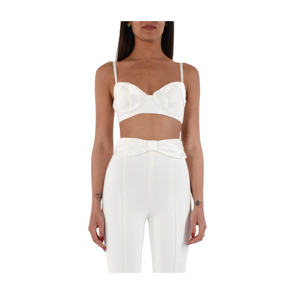 Tops > Sleeveless Tops - - Elisabetta Franchi - Modalova