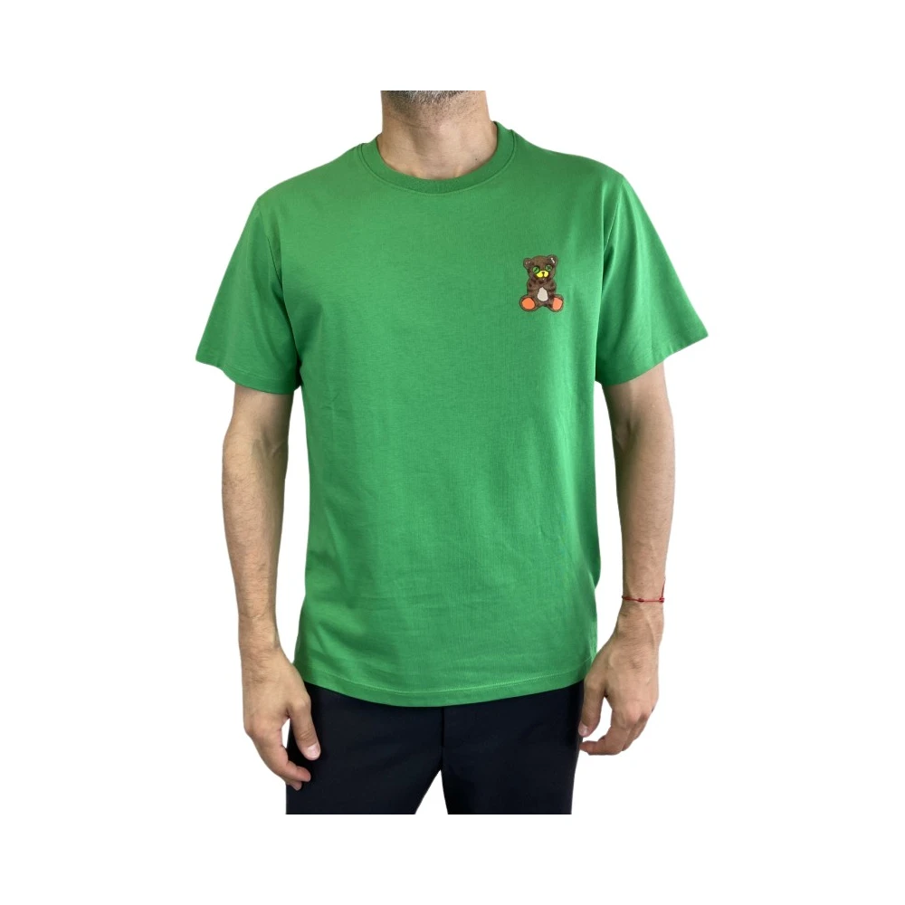 Barrow Groene T-shirt met korte mouwen Green Heren