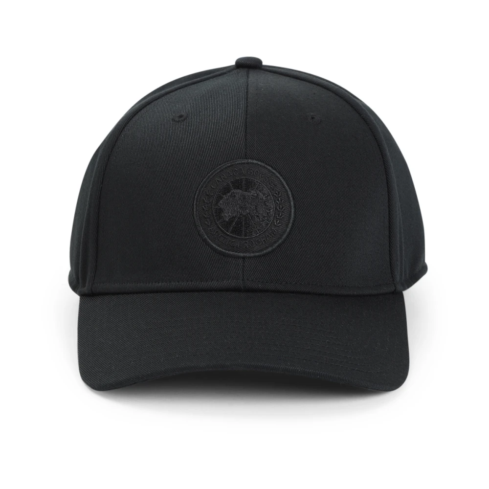 Canada Goose Zwarte Stijlvolle Wintermuts Black Heren