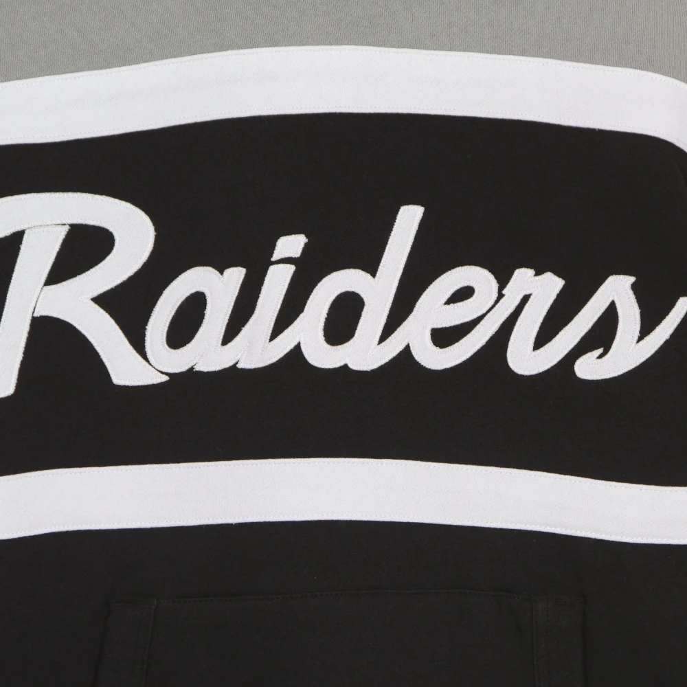 Mitchell & Ness Oakland Raiders NFL Hoodie Black Heren