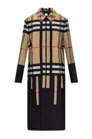 Manteau à simple boutonnage