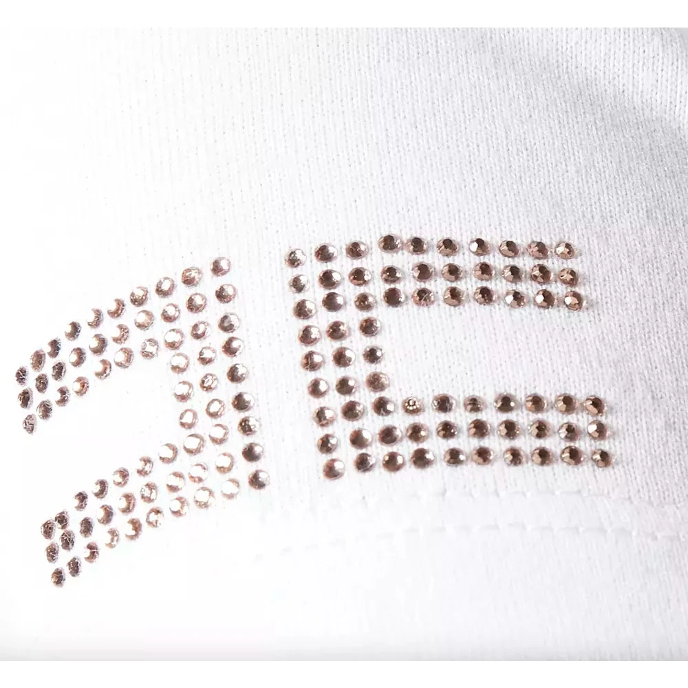 Elisabetta Franchi Witte Tops T-Shirt -> Witte Tops en T-Shirt White Dames