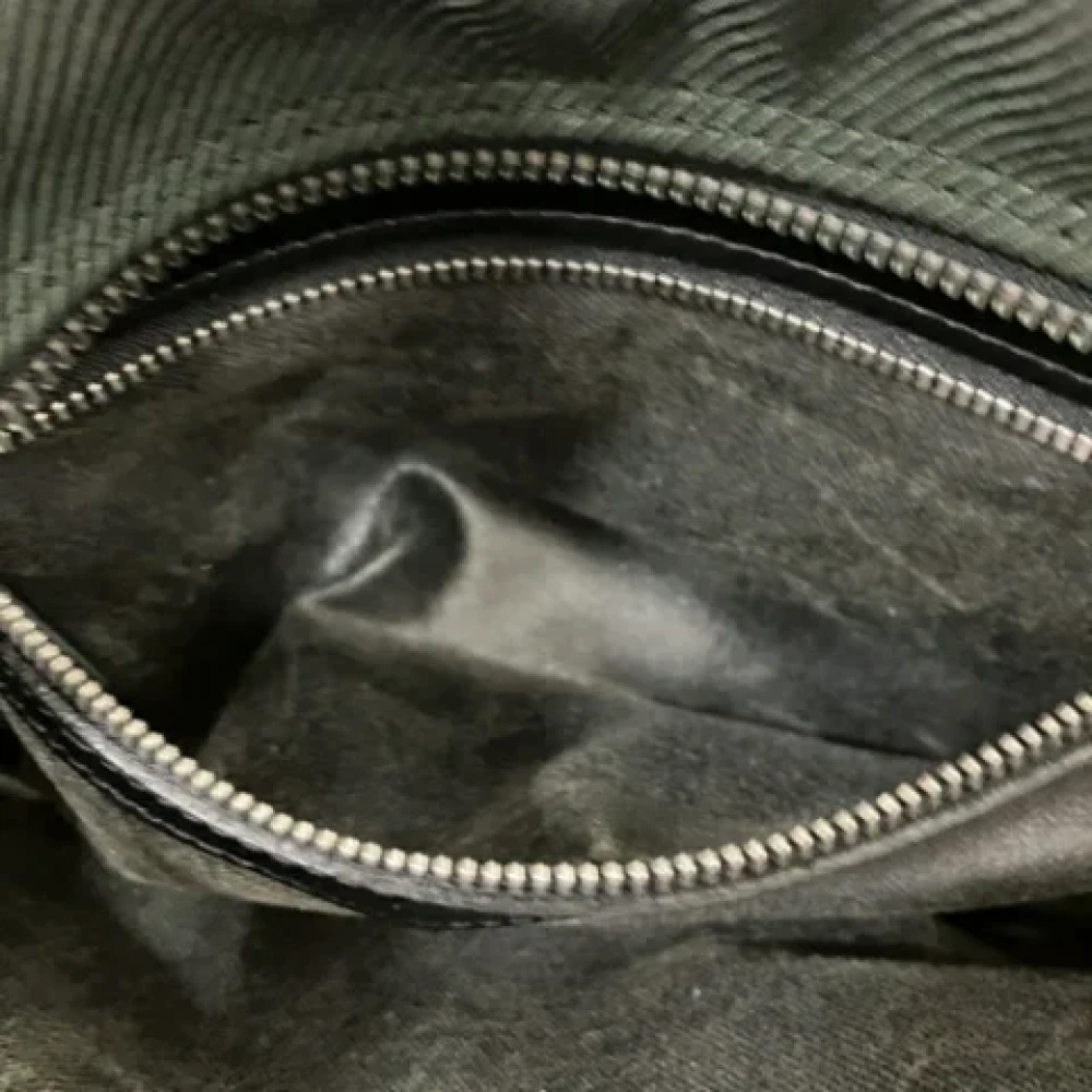 Louis Vuitton Vintage Pre-owned Canvas clutches Black Dames