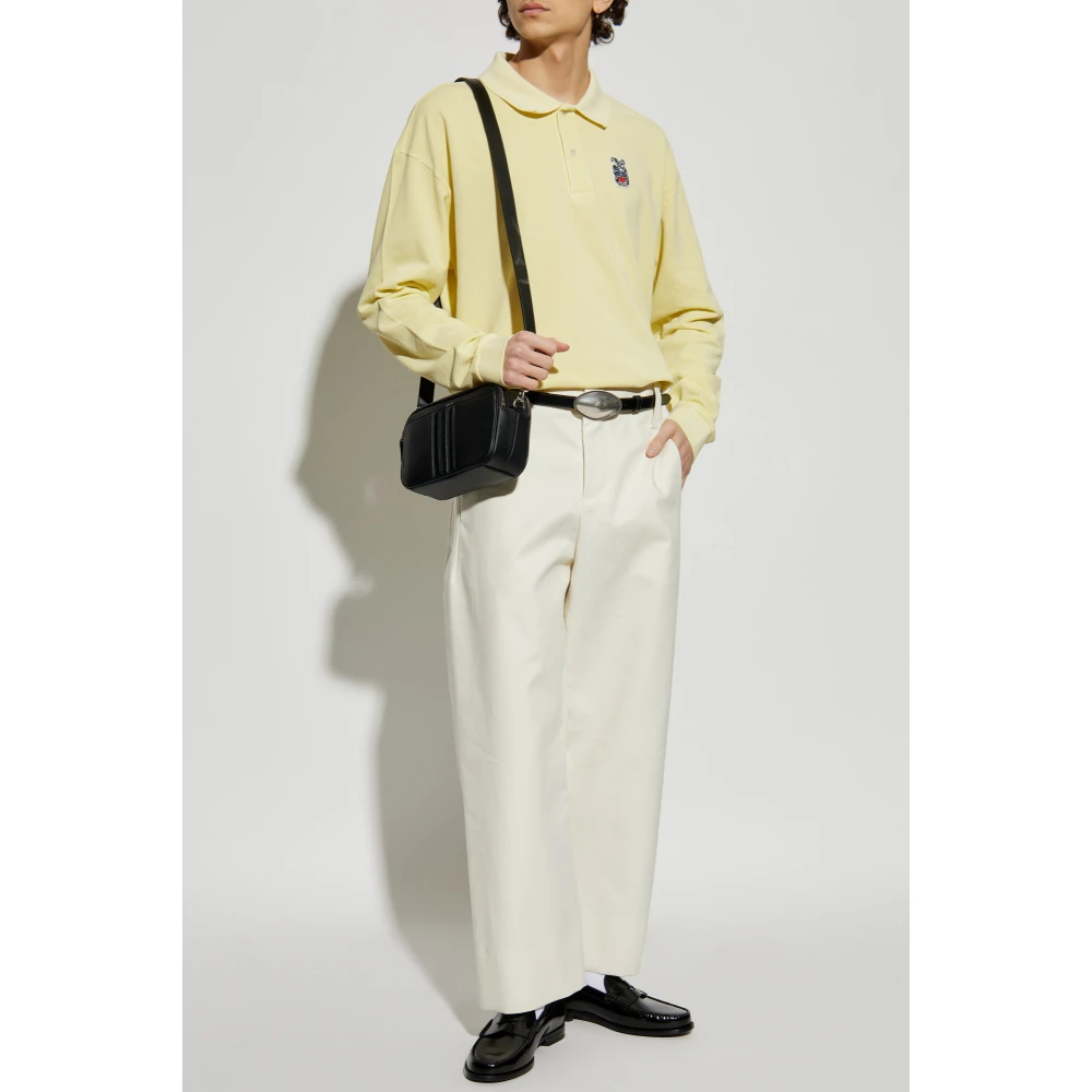 Bally Lange mouw polo Green Heren
