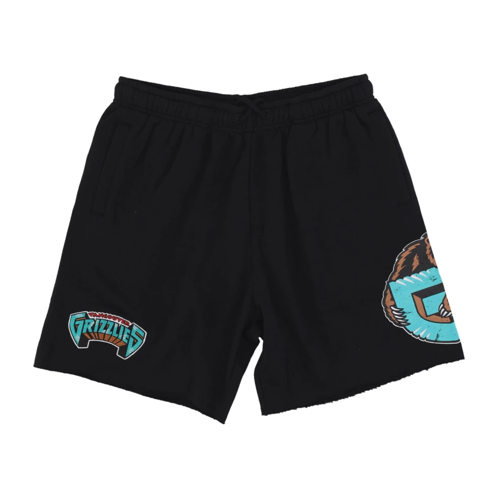 Mitchell & Ness Vintage NBA Grizzlies Fleece Shorts Black Heren
