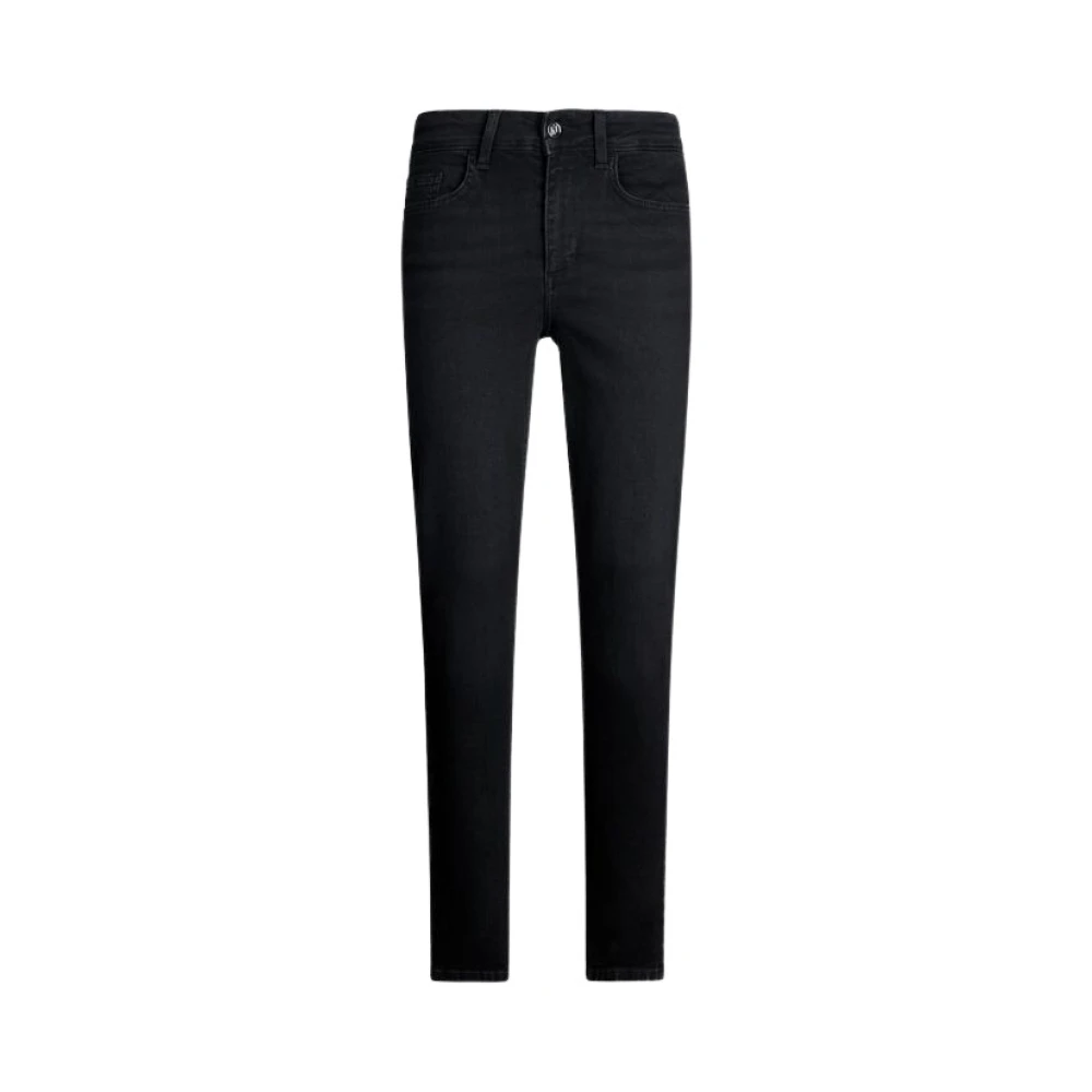 Liu Jo Kvinno Svart Jeans Dam, W25, Bomull, Skinny Jeans