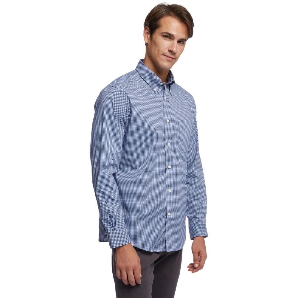 Brooks Brothers Regent Sporttröja, Regular Fit Blue, Herr