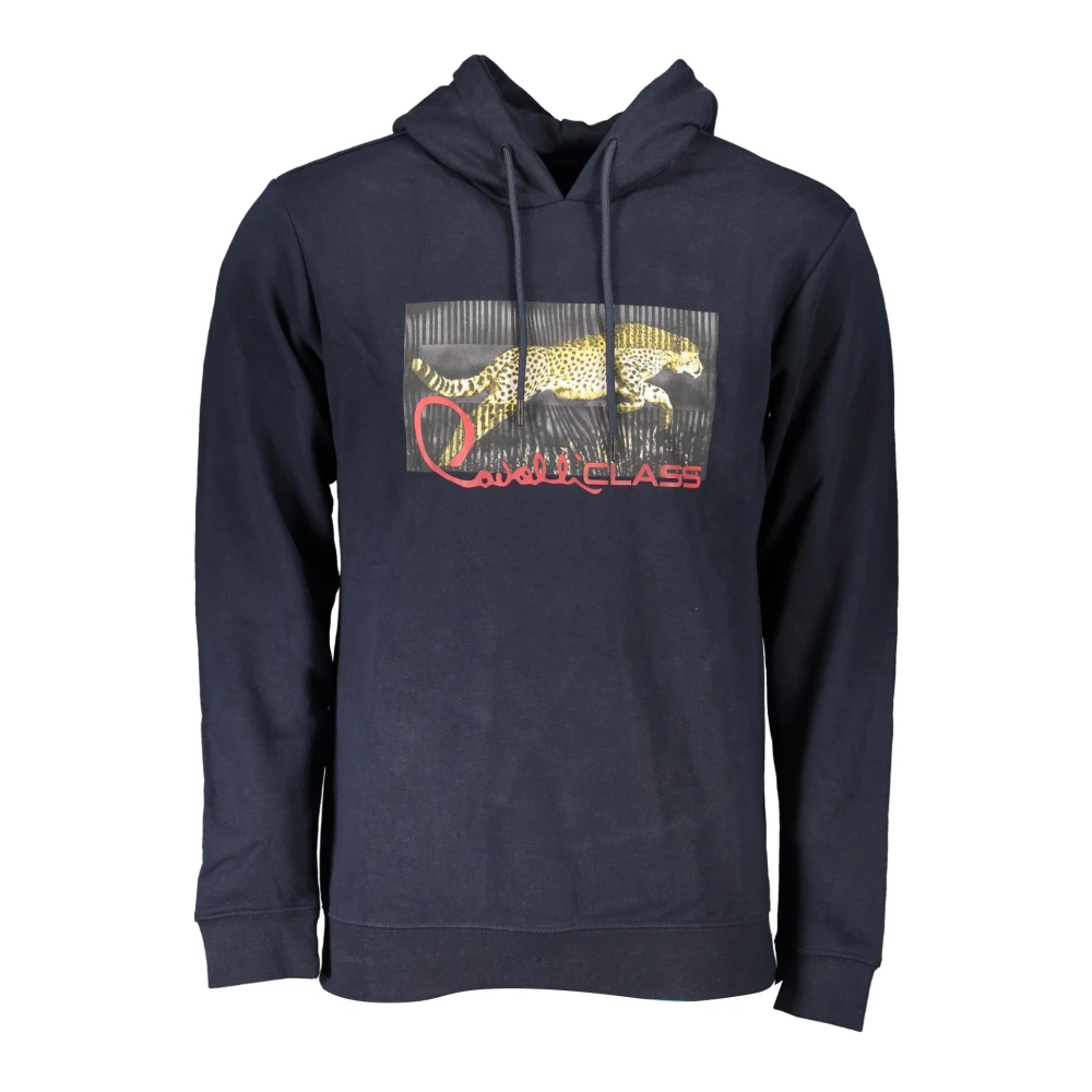 Cavalli Class Men's Blue Clothing - Hoodies - M - Sweatshirts & Hoodies