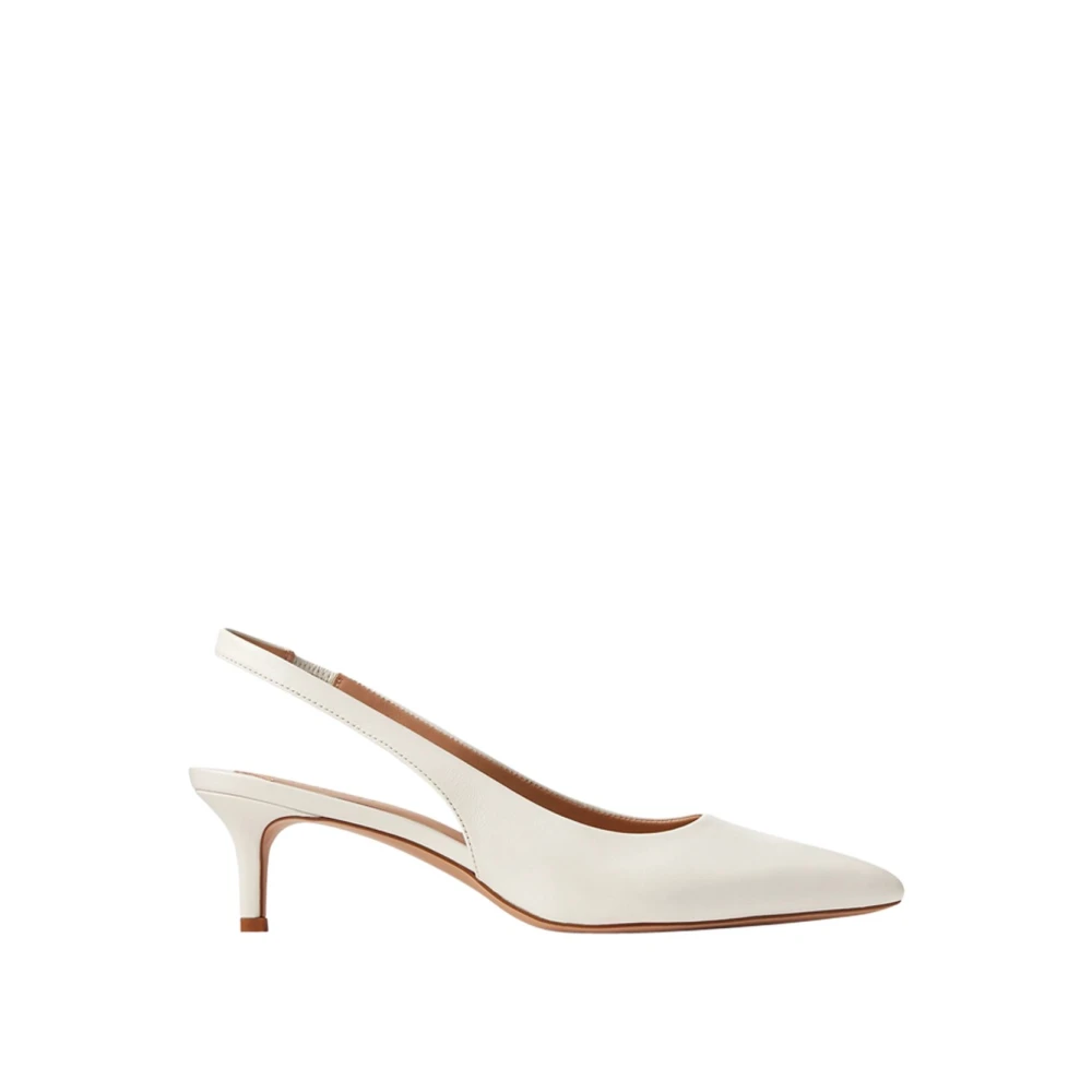Ralph Lauren Women's White High Heel Shoes - Pumps - 5 Uk - Shoes