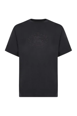 Svart T-shirt för män AW24