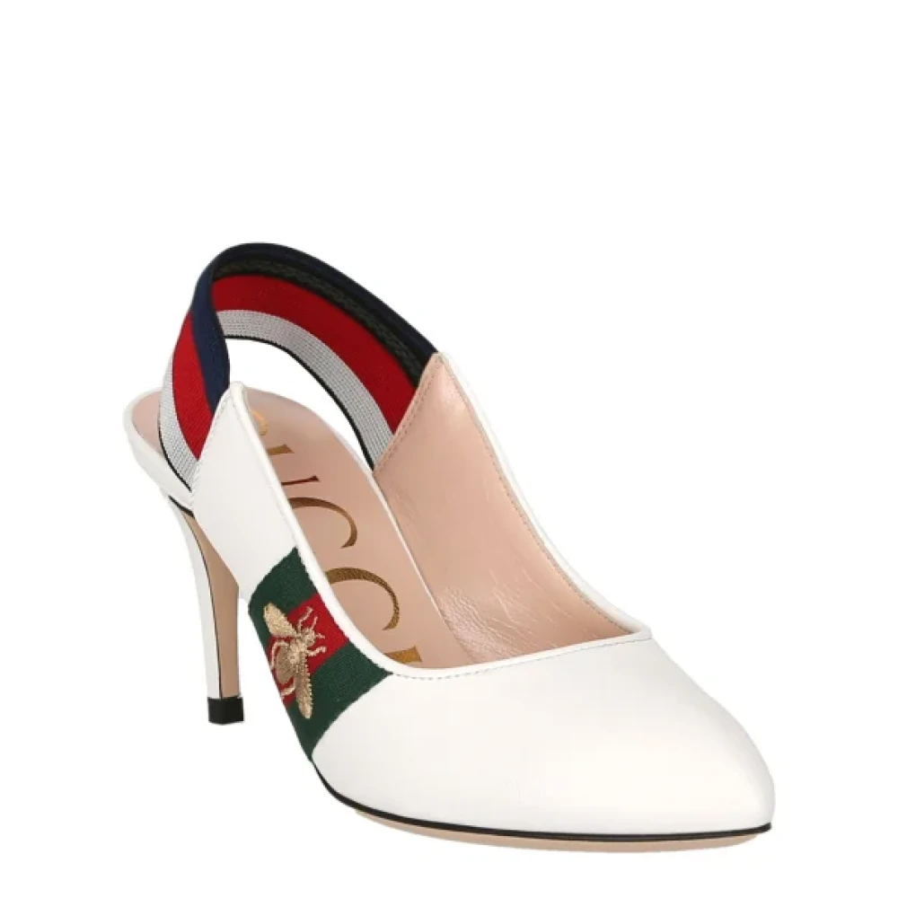 Gucci Leather heels White Dames