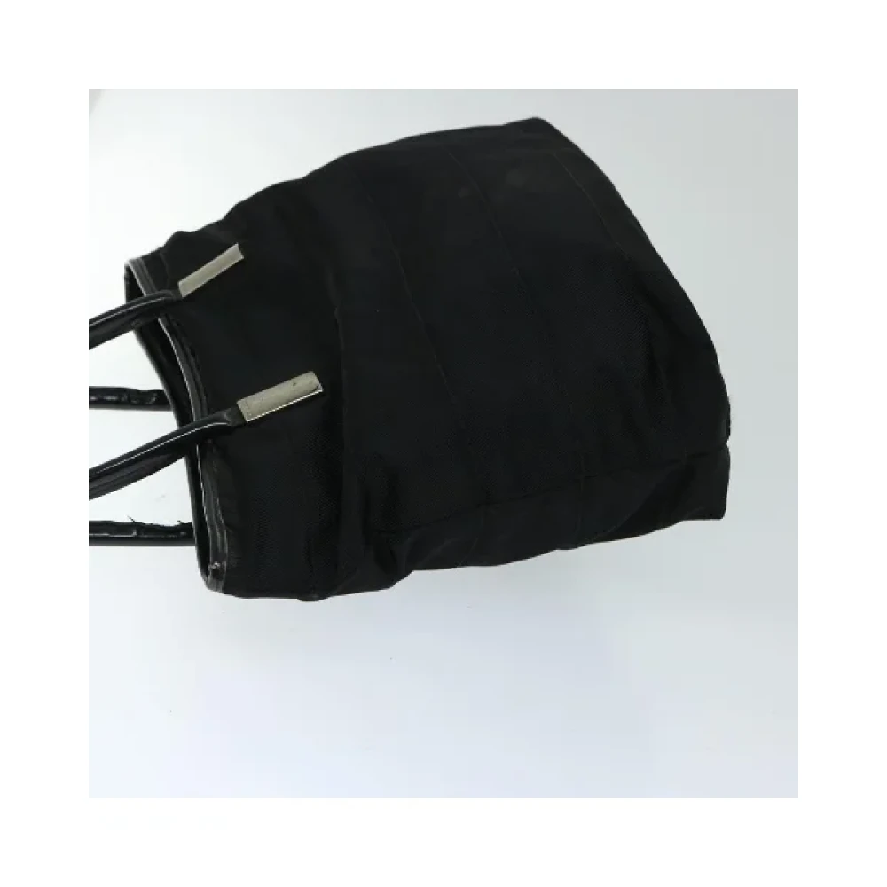 Gucci Vintage Pre-owned Nylon handbags Black Dames