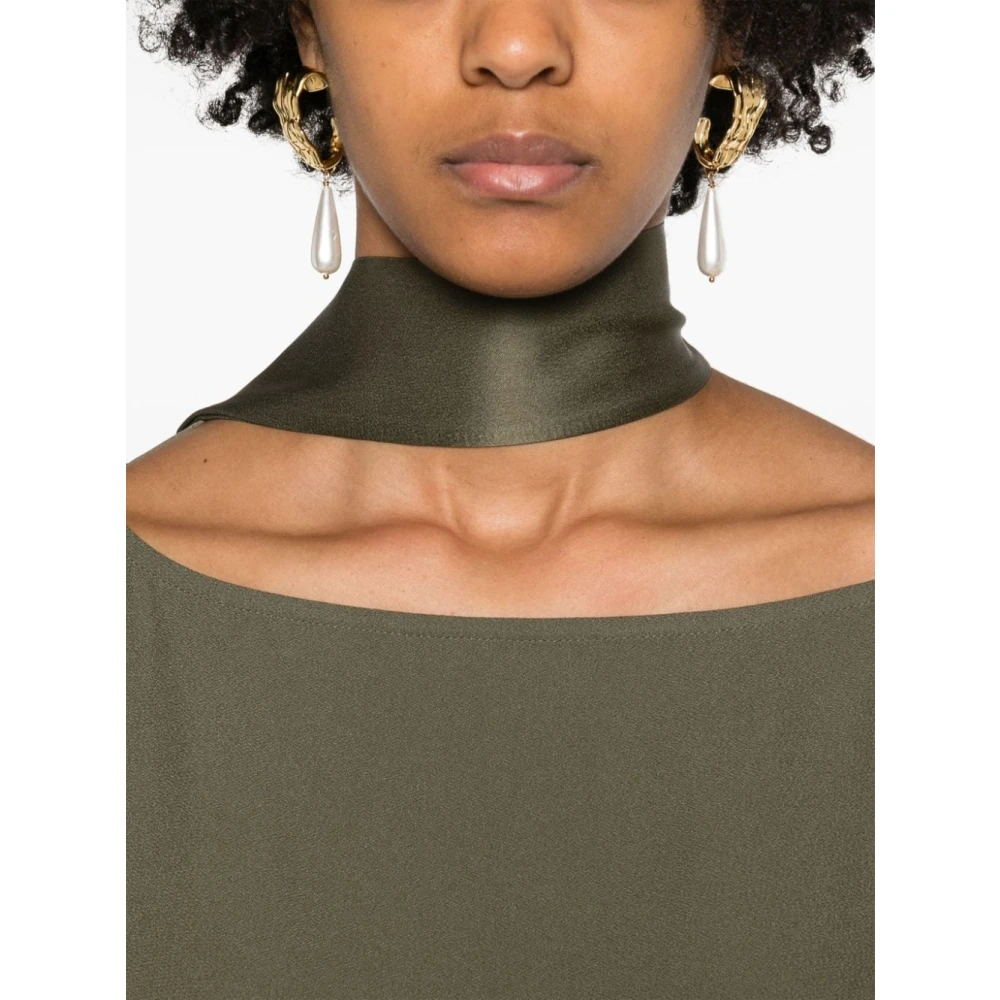 Taller Marmo Groene Zee Kleding Franje Kaftan Green Dames