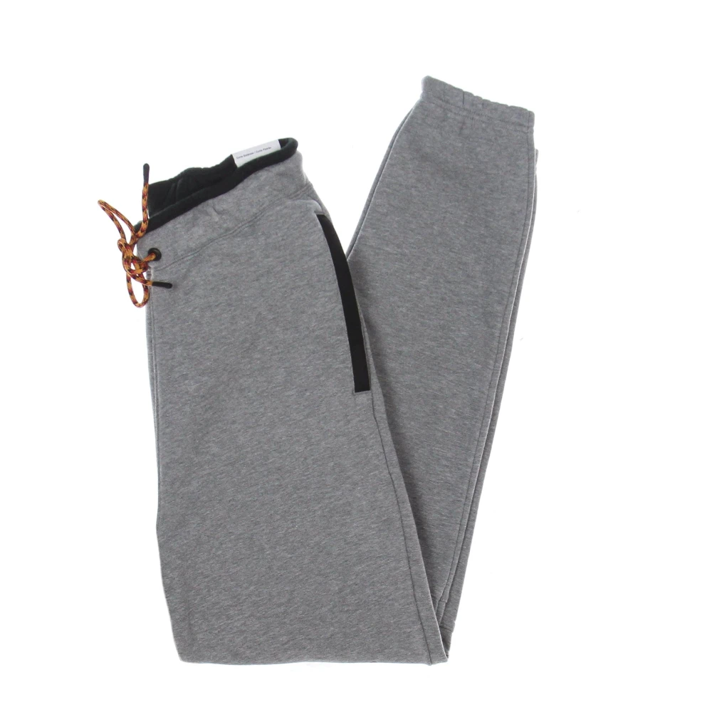 Jordan Jumpman Fleece Pant Carbon Heather Zwart Gray Heren