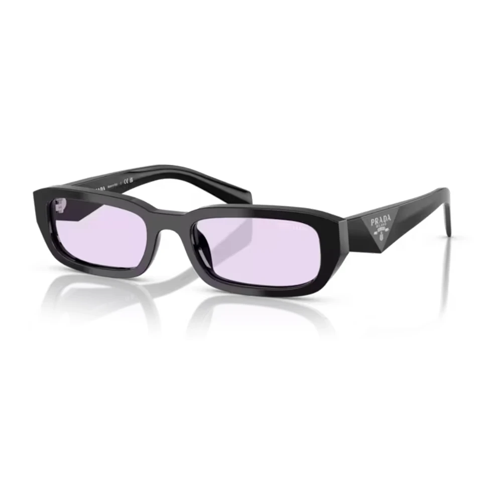 Prada Women's Black /Violet Sunglasses