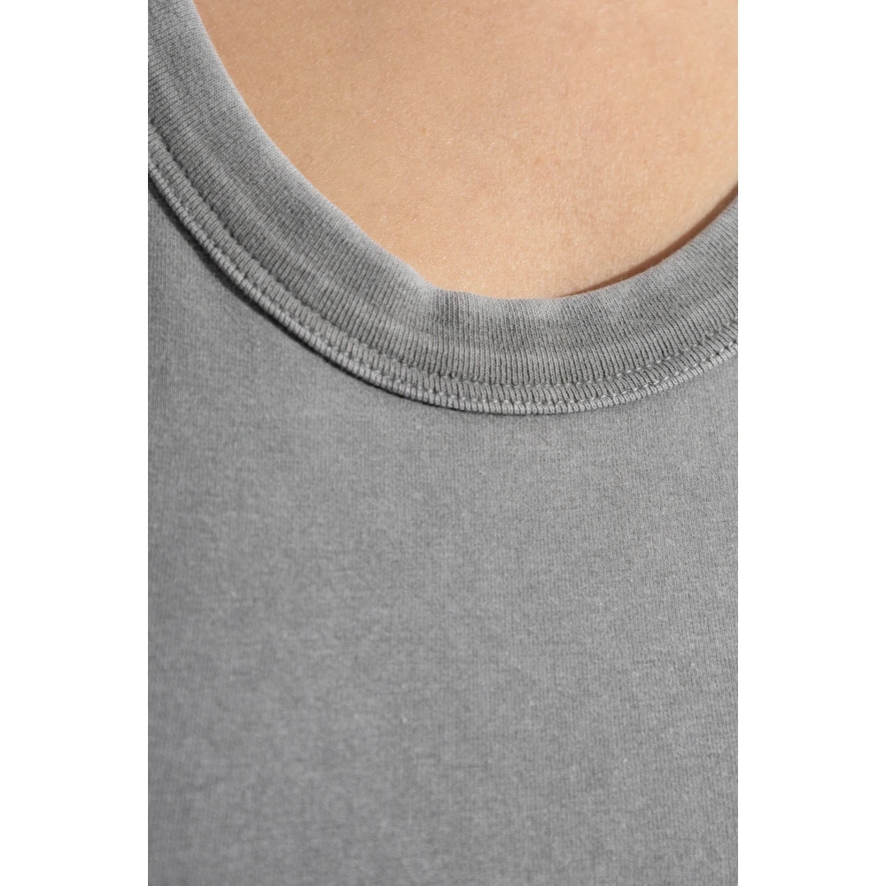 Entire Studios Top Cropped Gray Dames