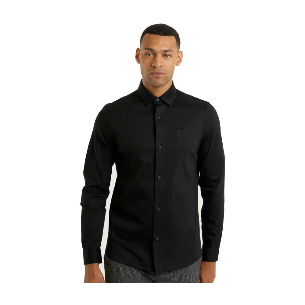Chasin Lange mouw overhemd Black Heren