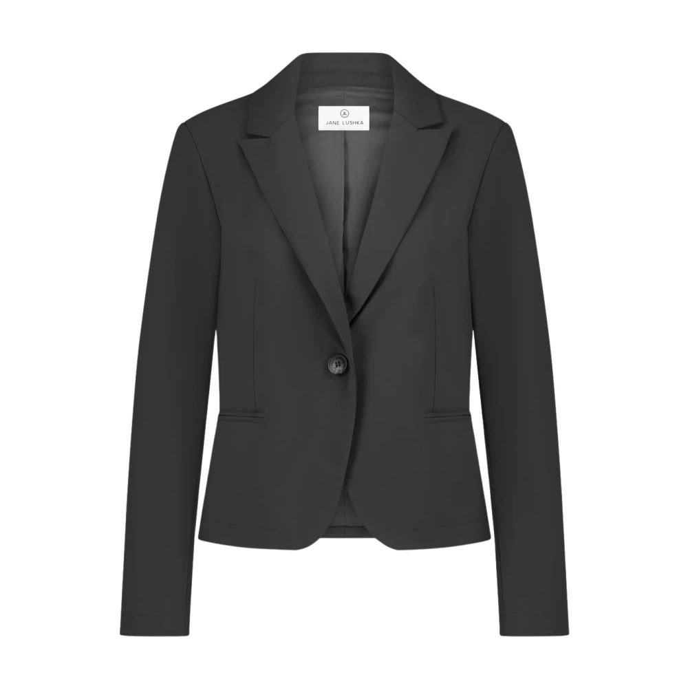 Jane Lushka Elvira Blazer Technical Jersey Gray Dames