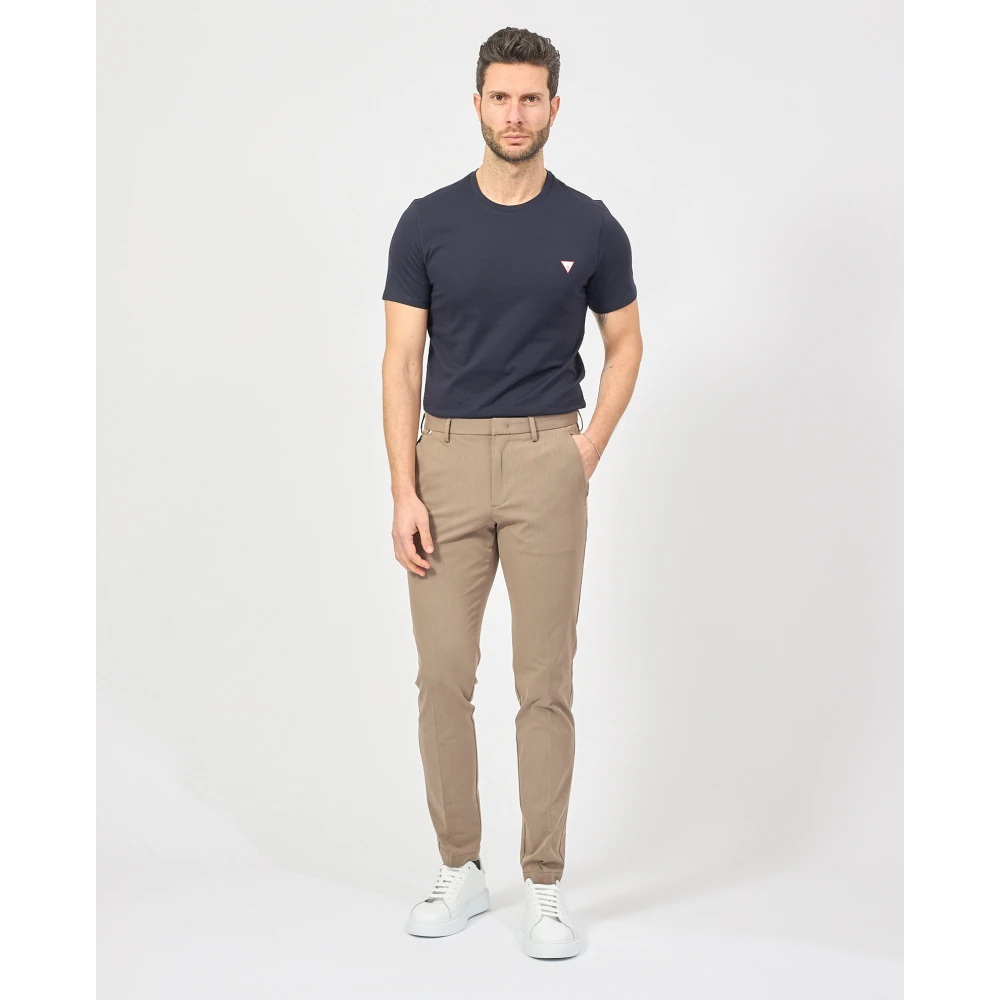 Hugo Boss Groene Slim Fit Broek Kaito Green Heren