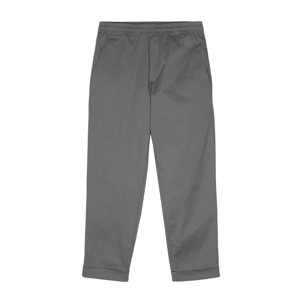 Neil Barrett Grijze Elastische Low Rise Slim Jeans Gray Heren