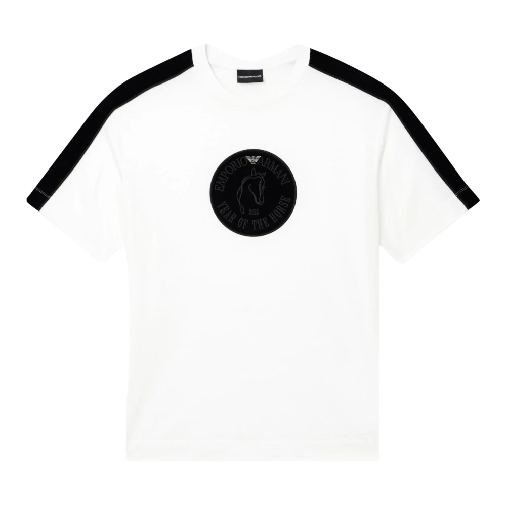 Emporio Armani Homme Blanc - T-Shirts À Manches Courtes - Tops - Taille: M