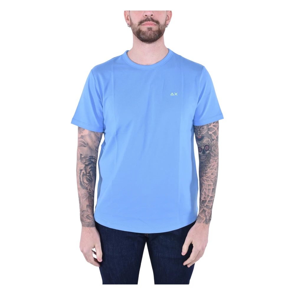 Sun68 - Tops > T-Shirts - Blue - Sun68 - Modalova