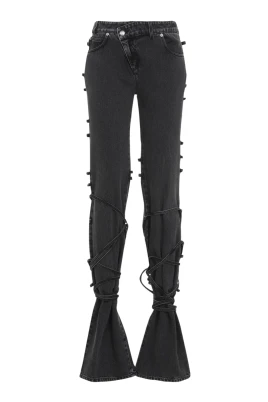 Svarta Jeans för Kvinnor AW24