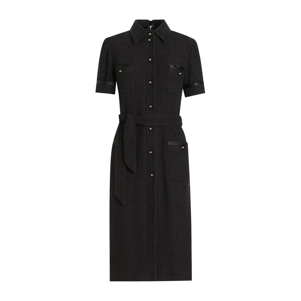 Dolce & Gabbana Damen Schwarz Kleider, K, Xlgröße: