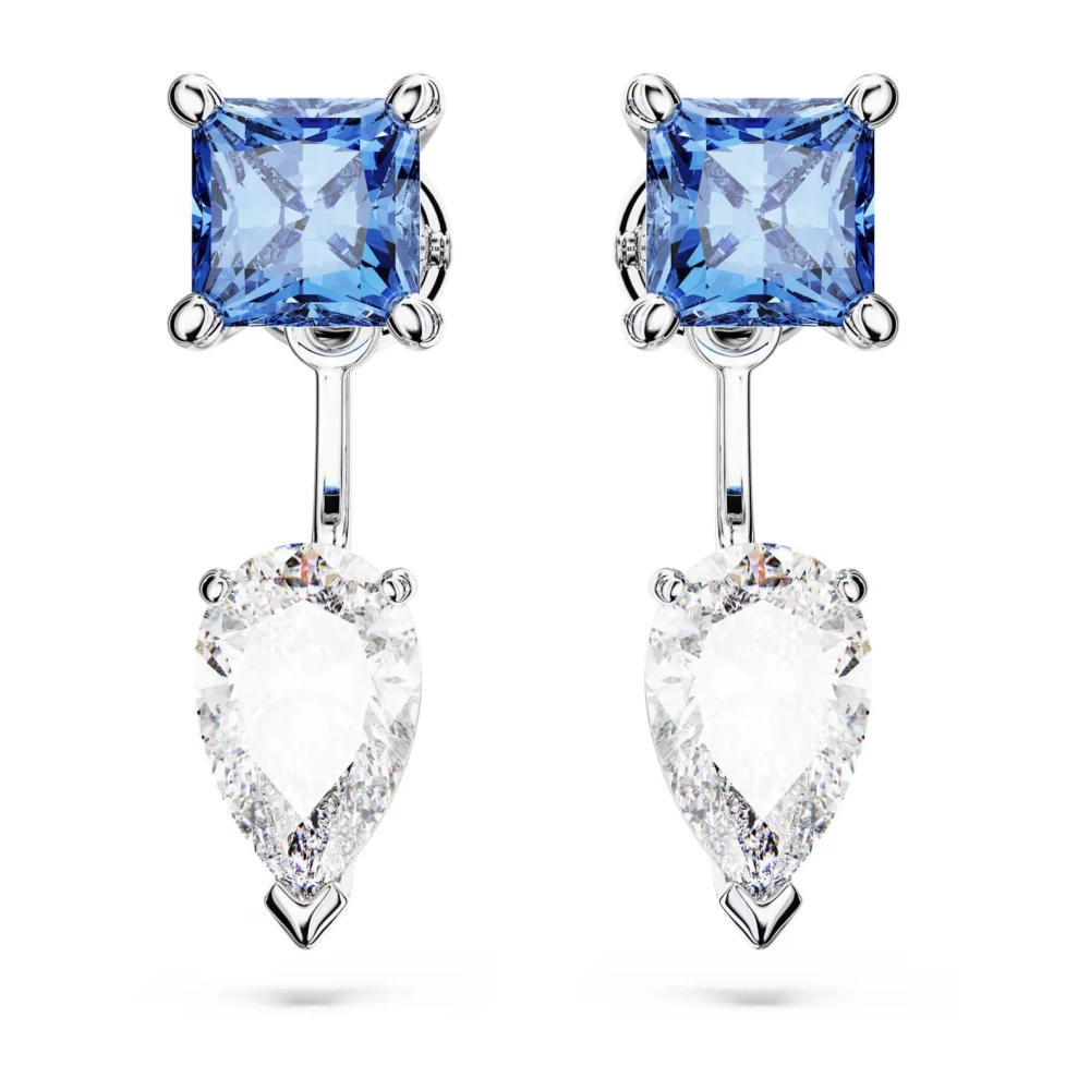 Swarovski Women's Gray Mesmera Earring Jackets - Earrings - One Size - Accessories