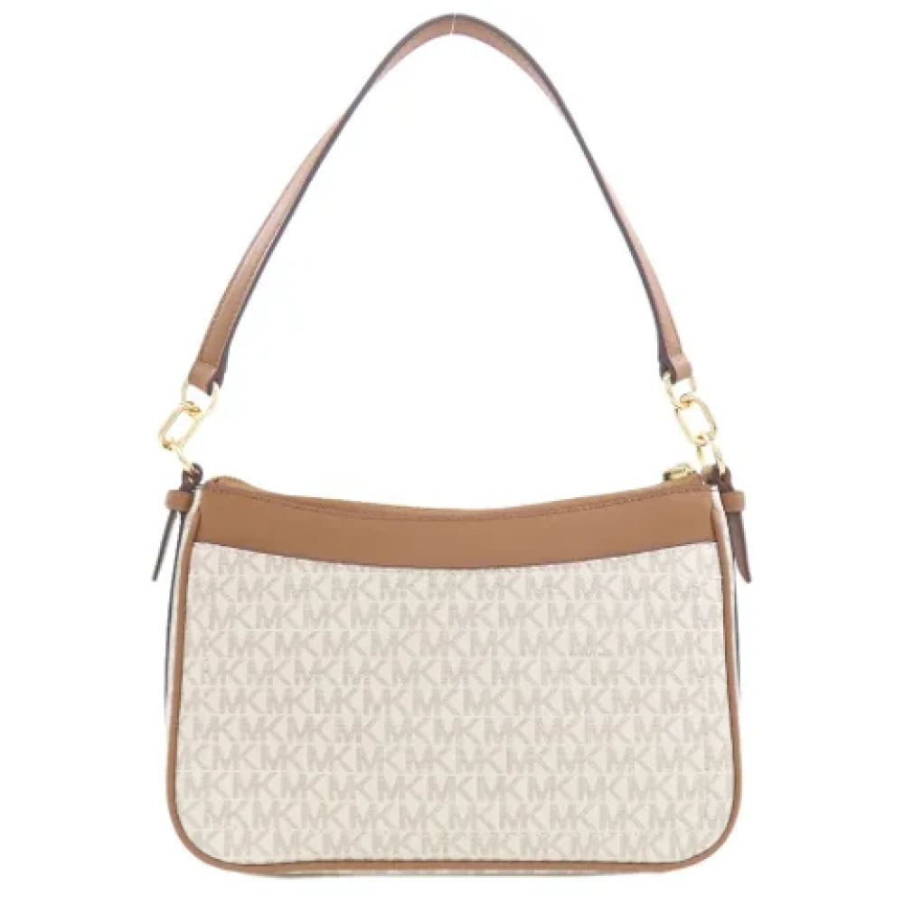 Michael Kors Pre-owned Plastic shoulder-bags Brown Dames