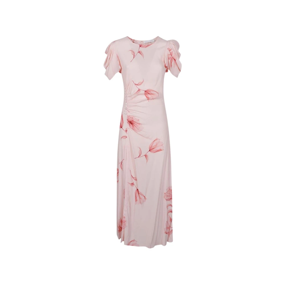 Mar De Margaritas Women's Pink Midi Dress - Midi Dresses - L - Dresses