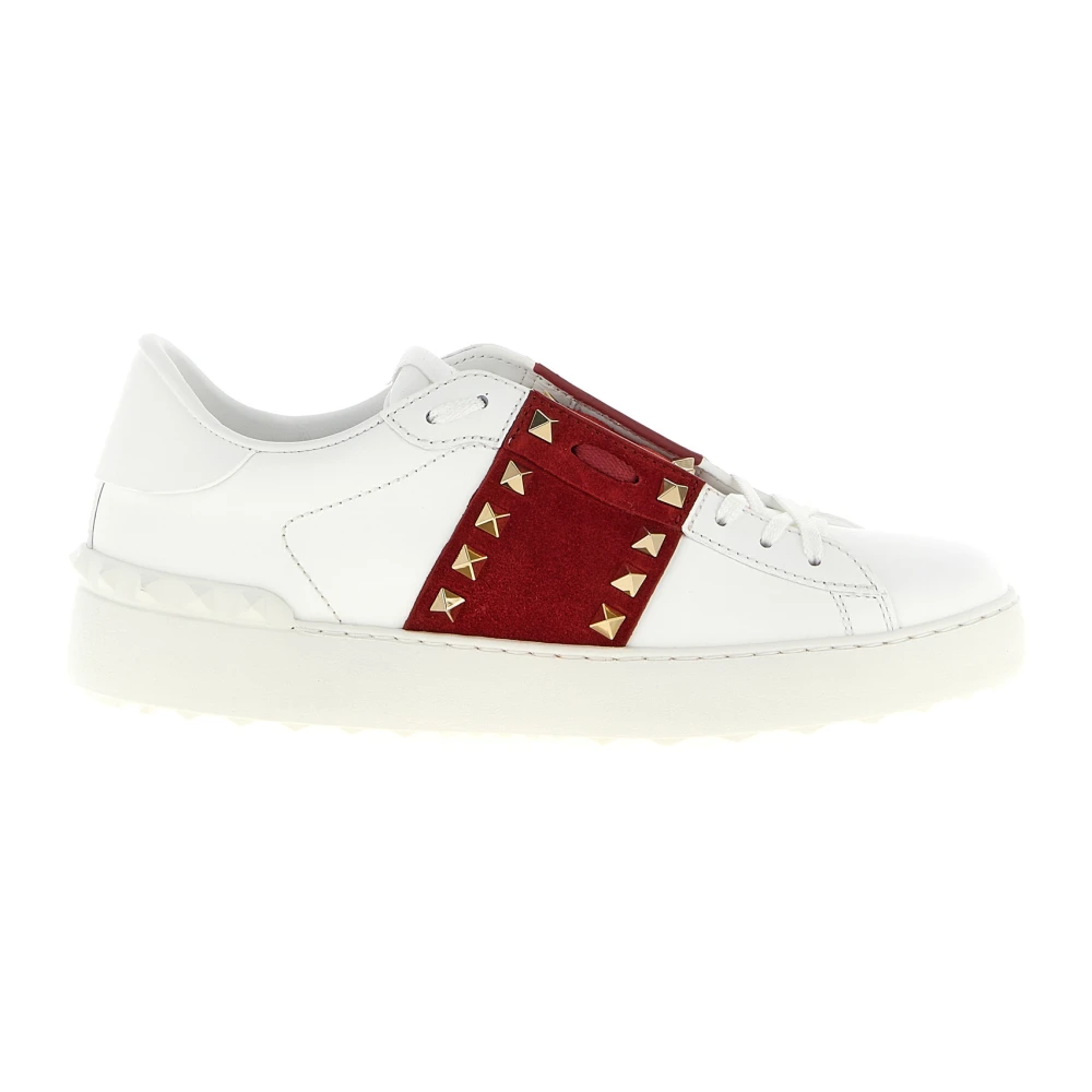Valentino Garavani Rockstud Untitled Trainers - Female - Sneakers - White - 5 Uk - Shoes