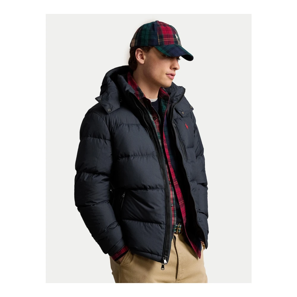 Polo Ralph Lauren Zwarte Donsjas Regular Fit Black Heren