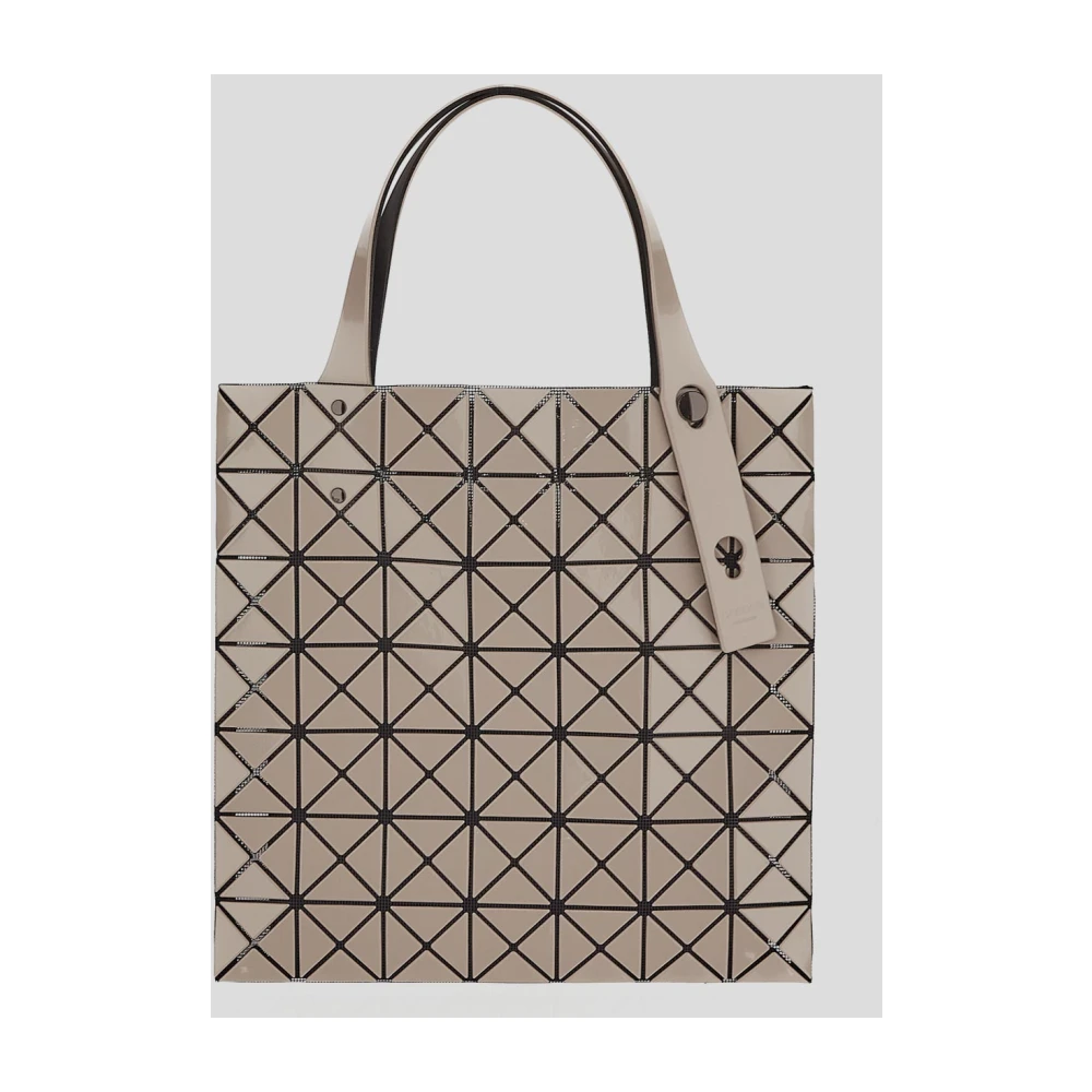 Issey Miyake Prisma Polyester Tas Beige Dames
